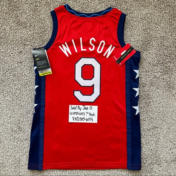 NIKE TEAM USA WILSON WOMENS BASKETBALL JERSEY SIZE SMALL OLYMPIC TOKYO DRI FIT L - Picture 2 of 10